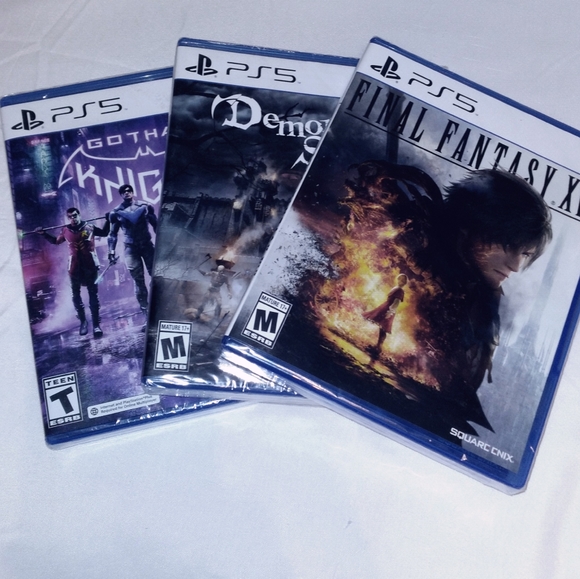PS5 Game Bundle- Gotham Knights/ Dead Souls/ Final Fantasy 16